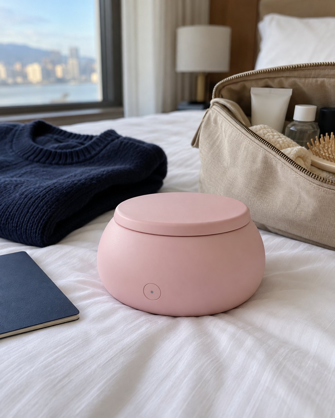 clemoa Pod pembe, seyahatte